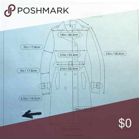 burberry trench coat fur collar|burberry trench coat measurement chart.